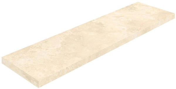 Ступень ColiseumGres Аурелия Уайт угловая левая 33x120