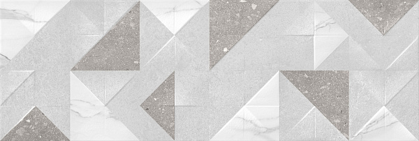 Плитка Gracia Ceramica Origami Grey Wall 03 300x900