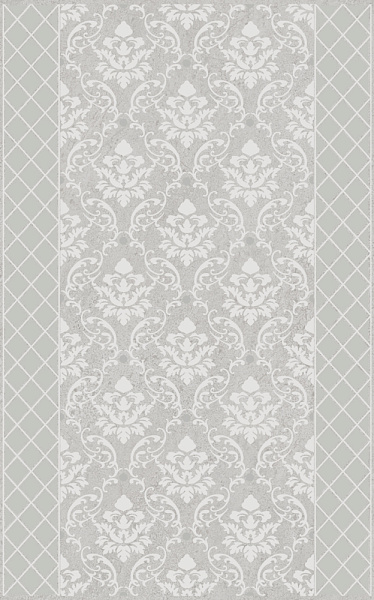 Декор Kerama Marazzi Мотиво серый светлый глянцевый 250x400