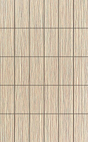 Декор Creto Cypress vanilla petty 25x40 Бежевый Матовая