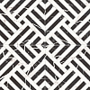 Керамогранит Etili Seramik Apollon Charcoal Black Pre-cut 45x45