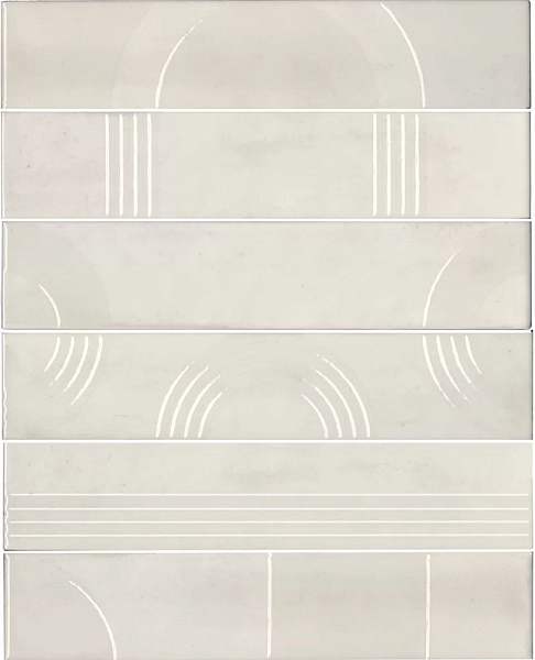 Панно Керама Марацци Мажорель белый глянцевый  36x28,5x1