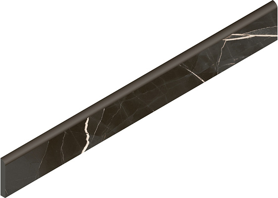 Плинтус Italon Stellaris Absolut Black лаппатированный 7,2x60