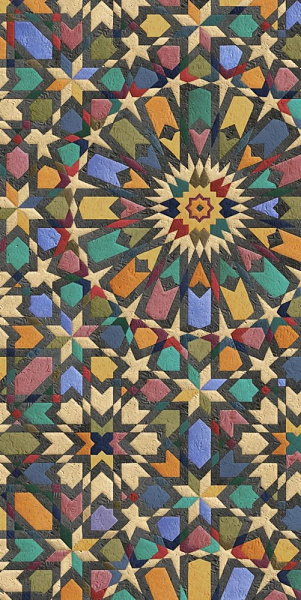 Керамогранит Керама Марацци Ковер Зеллидж матовый обрезной 119,5x238,5x0,9