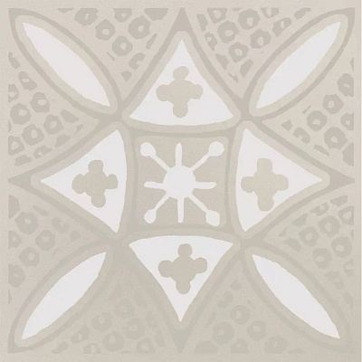 Декор Керама Марацци Бахия 2 серый светлый глянцевый 9,8x9,8x0,7