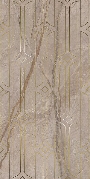 Декор Керама Марацци Ифран бежевый светлый глянцевый обрезной 60x119,5x0,9