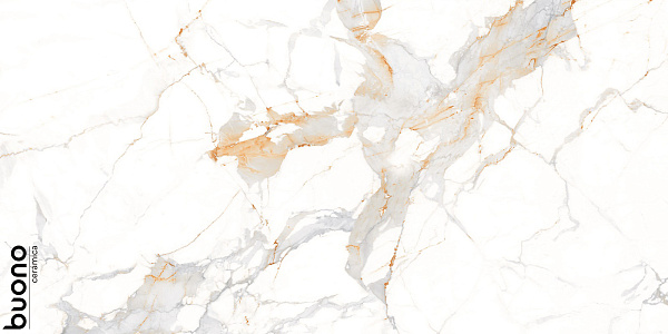 Керамогранит Buono Ceramica Marble Аletta glossy 60x120