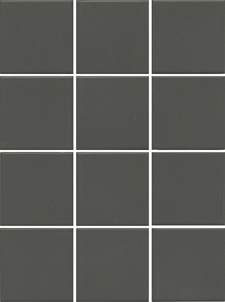 Керамогранит Kerama Marazzi Агуста серый темный натуральный из 12 частей 98x98