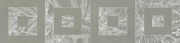 Бордюр Керама Марацци Таделакт зелёный светлый  матовый обрезной 60x14,5x0,9