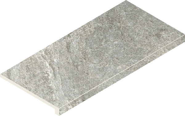 Ступень Italon Magma Silver Grip угловая правая 33x60