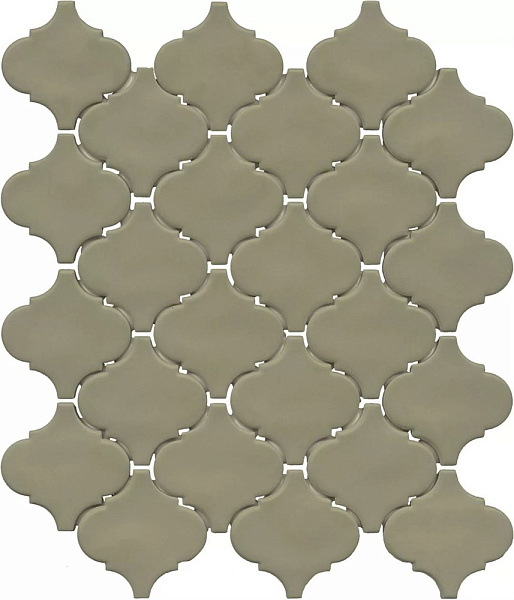 Мозаика Керама Марацци Арабески Марокко зелёный матовый 26x30x0,7