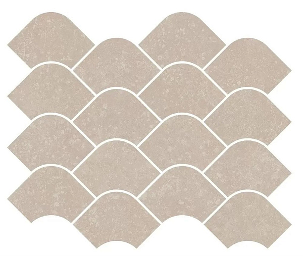 Декор Керама Марацци Касабланка наборный бежевый светлый матовый обрезной 30x25x0,9