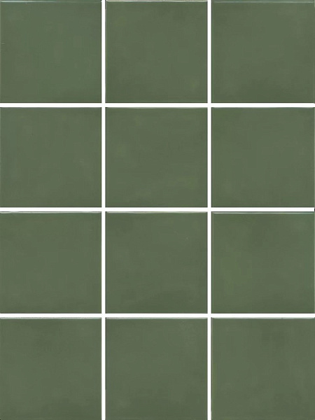 Керамогранит Керама Марацци Бахия зелёный глянцевый 29,8х39,8 из 12 частей 9,8x9,8x0,7