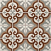 Керамогранит Etili Seramik Manisa Red Pre-cut 45x45