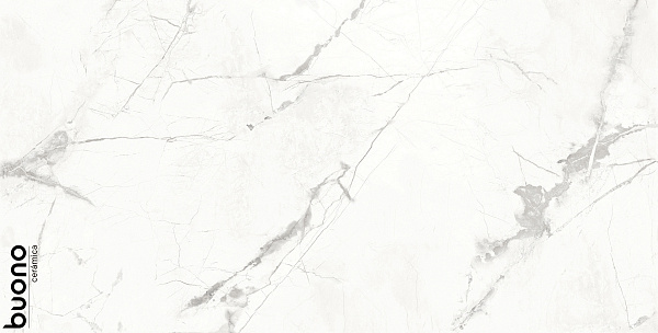 Керамогранит Buono Ceramica Marble Statuario Alba glossy 60x120