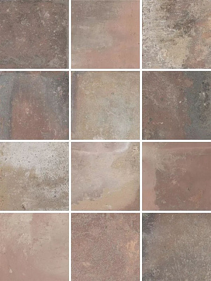 Керамогранит Керама Марацци Спартель микс матовый 29,8х39,8 из 12 частей 9,8x9,8x0,7