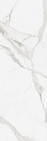 Настенная плитка Statuario White W M NR Glossy 1 25x75 Белый Глянцевая