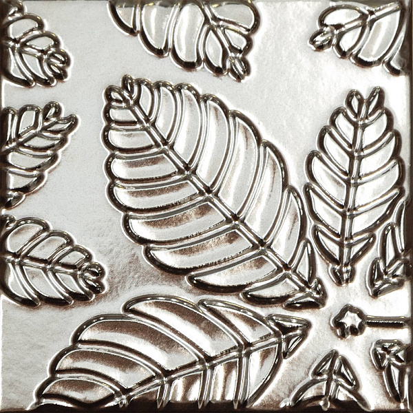 Декор Керама Марацци Агдаль 1 металл глянцевый структура 15x15x0,9