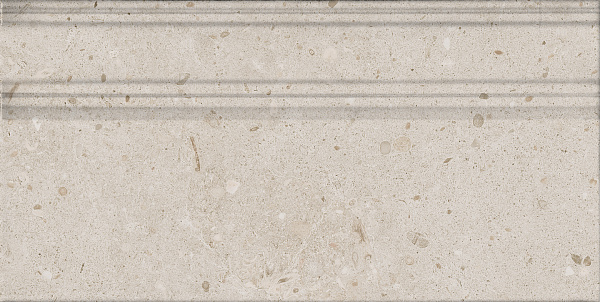 Плинтус Kerama Marazzi Риккарди бежевый матовый обрезной 200x400