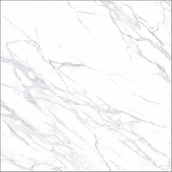 Керамогранит Creto Lazzaro Pearl F P R Full Lappato 1 60x60 Белый Лаппатированная