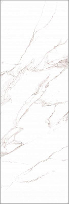 Плитка Creto Lazzaro Pearl W M R Glossy 1 30x90 Белый Глянцевая