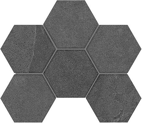 Мозаика Estima Luna LN03/TE03 Hexagon неполированный 250x285