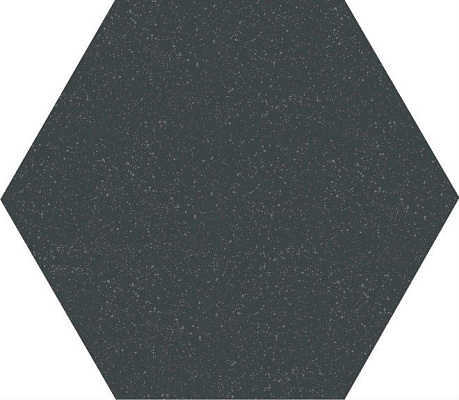 Напольная плитка Kerama Marazzi Натива чёрный шестиугольник