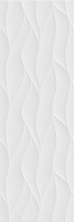 Декор Creto Brilliant White W M/STR R Glossy 1 30x90 Белый Глянцевая
