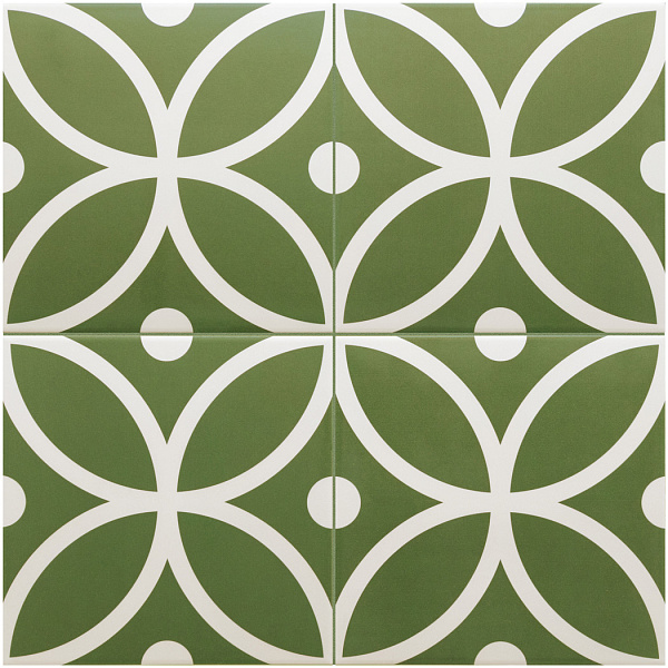 Керамогранит Equipe Rivoli Bergen Verde 200x200