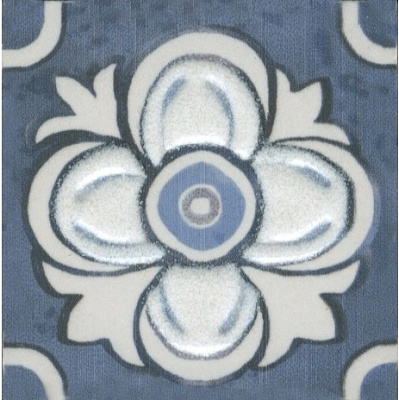 Декор Kerama Marazzi Алмаш Вставка синий 49x49