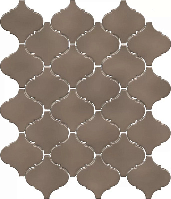 Мозаика Керама Марацци Арабески Марокко коричневый тёмный глянцевый 26x30x0,7