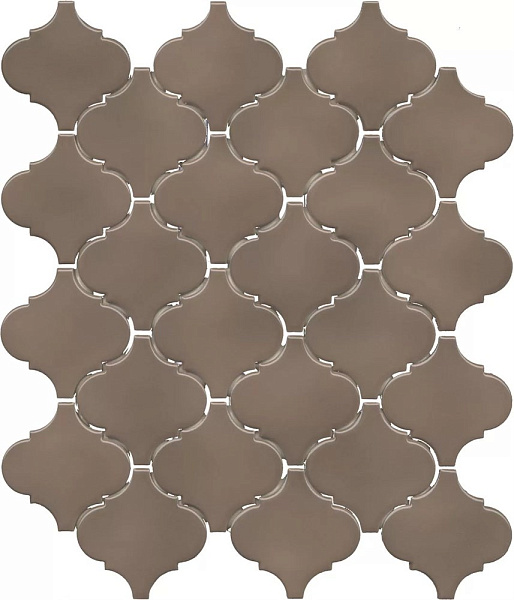 Мозаика Керама Марацци Арабески Марокко коричневый тёмный глянцевый 26x30x0,7