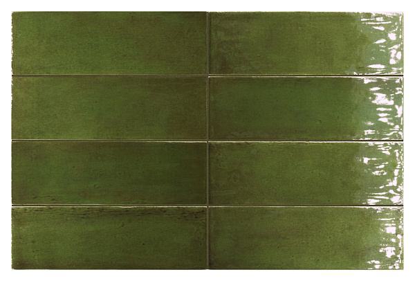 Керамогранит Equipe Fango Green Gloss 50x150
