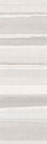 Плитка Creto Carpet Vetro pearl Decor 25x75 Серый Матовая