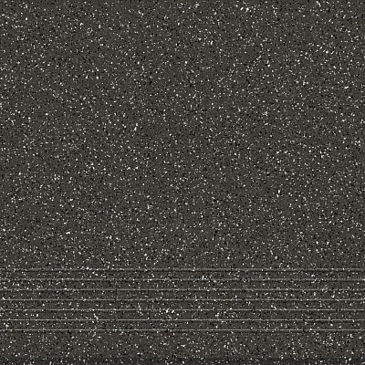 Ступень Cersanit Milton темно-серый рельеф 298x298