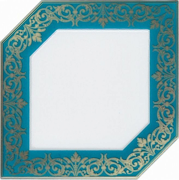 Декор Kerama Marazzi Клемансо бирюзовый