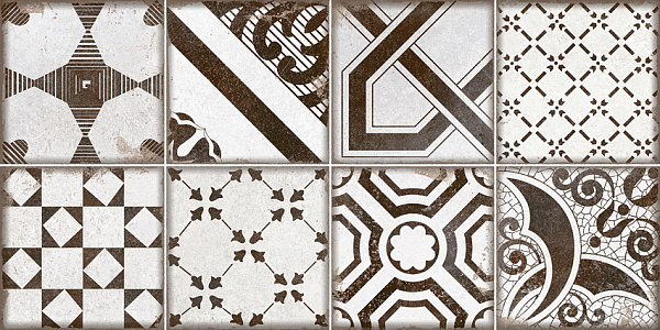 Плитка Alma Ceramica Boho TWU2550BOH17 матовая 249x500