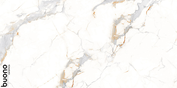 Керамогранит Buono Ceramica Marble Аletta glossy 60x120