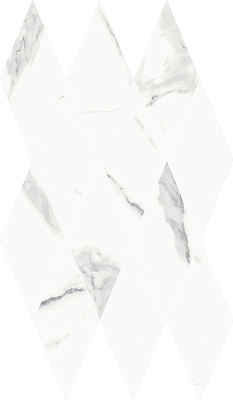 Мозаика Italon Stellaris Statuario White Mosaico Diamond