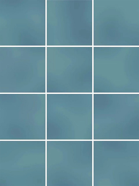 Керамогранит Керама Марацци Бахия бирюзовый глянцевый 29,8х39,8 из 12 частей 9,8x9,8x0,7