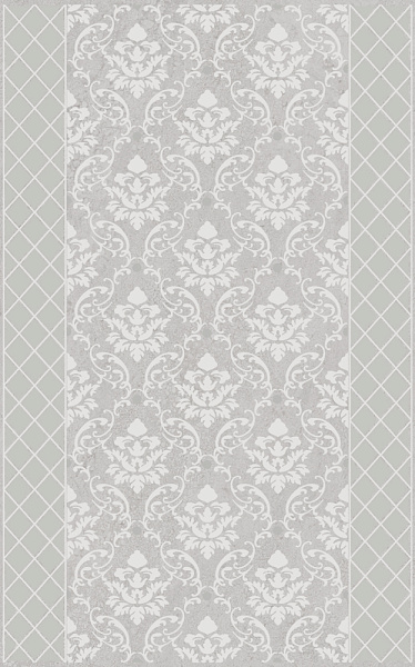Декор Kerama Marazzi Мотиво серый светлый глянцевый 250x400