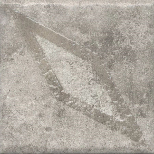 Декор Керама Марацци Спартель 2 серый матовый 9,8x9,8x0,7