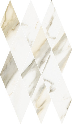 Мозаика Italon Stellaris Calacatta Gold Mosaico Diamond