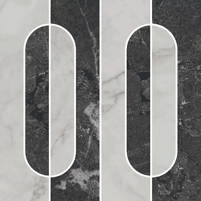 Декор Керама Марацци Тубкаль наборный матовый обрезной 30x30x0,9