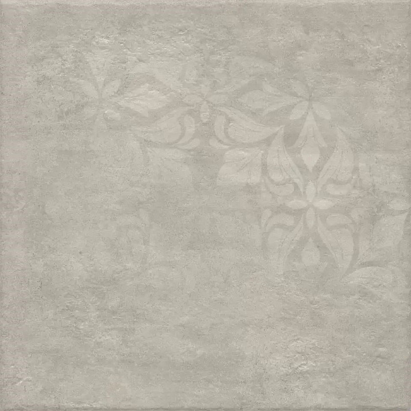 Керамогранит Керама Марацци Хадду серый светлый матовый декорированный 40,2x40,2x0,8