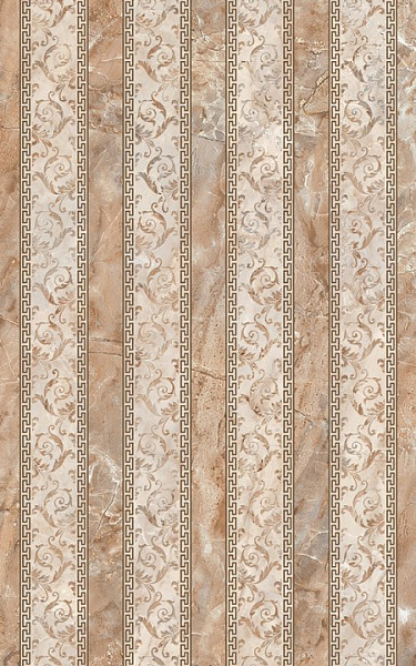 Декор Нефрит Керамика массив «Гермес» коричневый