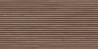 Керамогранит Laparet Wood Canarium Wenge Stripes коричневый матовый карвинг 60x120