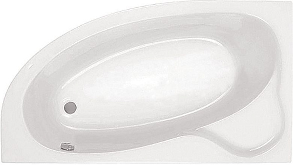 Ванна акриловая Эдера 170x110 асимметричная левая с гидромассажем (Comfort plus)