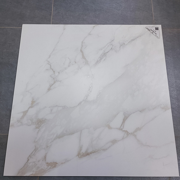 Керамогранит LCM Calacatta Luna матовый карвинг 80x80
