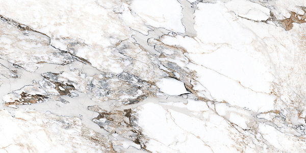 Керамогранит Vitra Marble-X  Бреча Капрайа Белый Лаппато 60x120